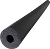 A black foam pipe insulation tube is shown against a white background. Produktbild-Vorschau