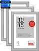 DEHA Design Aluminium Portraitrahmen, Bilderrahmen 3er SET Produktbild-Vorschau 1