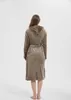 Uni Damen Bademantel Herren Paulo L/Xl Braun Produktbild-Vorschau 2