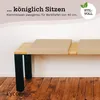 Lycce Bankauflage Klemmkissen 2 Leisten, Sitzkissen Produktbild-Vorschau 8