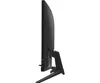 Side view of a black computer monitor on a white background. Produktbild-Vorschau