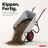 ONBEST Schubkarre WB250 | inklusive Gartenabfallsack | 100 Produktbild-Vorschau 8