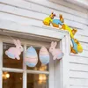 Türrahmen Deko Ostern, Osterdeko Türrahmen aus Holz, Produktbild-Vorschau 3