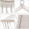 Collage of close-up images showing details of a hanging chair. Produktbild-Vorschau