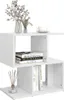Comodino bianco 50x30x51,5 cm materiale a base di legno Anteprima dell’immagine prodotto 6