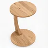 Carenza Home Beistelltisch C-Form, Sofatisch mit Rollen, Produktbild-Vorschau 6