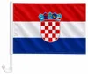 Drapeau de voiture Croatie 30 x 40 cm Drapeau de voiture Voir les images du produit 2