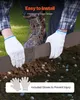 VEVOR Rasenkante 5er Pack 990 x 181 x 1,5 mm Beeteinfassung Produktbild-Vorschau 5