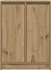 vidaXL Kredens dębowy Artisan 57x34x76 cm materiał Podgląd zdjęcia produktu 6