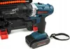 21V Akku-Bohrmaschine Mega Set Zwei Batterien Produktbild-Vorschau 3