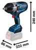 Bosch GDS 18V-1000 Professional, Schlagschrauber, Produktbild-Vorschau 6