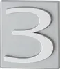 DOMINO Hausnummer Briefkasten Selbstklebend – 3 | 3D Produktbild-Vorschau 1