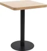 vidaXL Tavolo da bistrot marrone chiaro 60x60 cm MDF Anteprima dell’immagine prodotto 1
