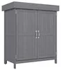 Gartenschrank Tannenholz kompakt, Geräteschrank Balkon Produktbild-Vorschau 12