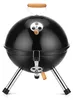 Relaxdays Mini Kugelgrill, tragbar, Ø 30 cm, Picknickgrill Produktbild-Vorschau 9