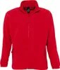 SOLS Herren Outdoor Fleece Jacke North PC343 (Medium) (Rot) Produktbild-Vorschau 1
