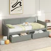 Flieks Klassisches Bett Holzbett mit 2 Schubladen, Produktbild-Vorschau 1