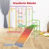 COSTWAY Klettergerüst, 8 in 1 Kletterwand, Affenstangen, Produktbild-Vorschau 5
