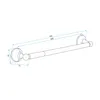 Appendiabiti da Bagno Rea 332870A Black Anteprima dell’immagine prodotto 10