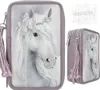 Depesche 3-Fach Federtasche Miss Melody Fantasy Horse lila Produktbild-Vorschau 8