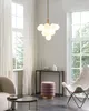 BELIANI Hängelampe Messing Metall 100 cm 13-Licht Glühbirne Produktbild-Vorschau 2