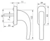 Fenstergriff Fenstergriffe Balkontürgriff Fensterbeschlag Produktbild-Vorschau 4