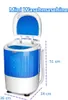 A mini washing machine with dimensions indicated. Produktbild-Vorschau