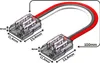LED Strip-zu-Strip Verbinder – 3-polig, 10 mm, lötfrei mit Produktbild-Vorschau 3