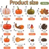 96 sztuk sztucznych dyń dekoracja Halloween Święto Podgląd zdjęcia produktu 2
