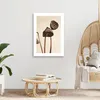 Leinwandbild Getrocknete Lotusblüten 40x60 Feeby Beige bild Produktbild-Vorschau 2