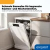 Geschirrspüler | Exquisit GSP9109-451D weiss | 9 Maßgedecke Produktbild-Vorschau 3
