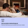Klarstein Cheminee Electrique Effet Flamme, Cheminée Voir les images du produit 4
