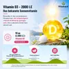 Vitamin D3 2000 I.E. – 365 vegane Tabletten – für normale Produktbild-Vorschau 4