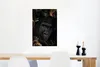 MuchoWow® Poster Gorilla - Blumen - Pflanzen 60x90 cm - Produktbild-Vorschau 5