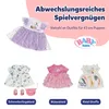 BABY born lila Tutu-Kleid mit Sternen für 43cm Puppen Produktbild-Vorschau 5