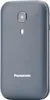 The back of a gray Panasonic mobile phone. Produktbild-Vorschau