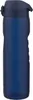 A navy blue water bottle with a dark blue lid. Produktbild-Vorschau