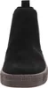 A front view of a black Chelsea boot with a thick sole. Produktbild-Vorschau