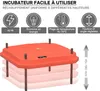 Płyta grzewcza dla piskląt Fudajo 40x40cm 42W z regulatorem Podgląd zdjęcia produktu 9