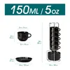 MALACASA Set de 4 tasses, set en porcelaine, tasse à café Voir les images du produit 2