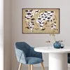 MuchoWow® Poster Weltkarte - Tiere - Braun 90x60 cm - Produktbild-Vorschau 5
