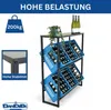 DanDiBo Getränkekistenregal 6 Kisten mit Ablage Metall 100 Produktbild-Vorschau 4