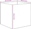 Aquarium VidaXL avec réservoir, transparent, 30 x 30 x 30 Voir les images du produit 7