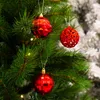 Giftsome Sada 60 vianočných ozdôb - Vianočné ozdoby červené Náhľad obrázku produktu 9