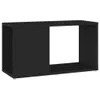 vidaXL TV-Schrank Schwarz 60x24x32 cm Holzwerkstoff Produktbild-Vorschau 6