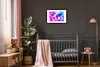 MuchoWow® MuchoWow® Gerahmtes Poster Weltkarte - Rosa - Produktbild-Vorschau 3