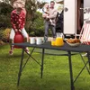 MIADOMODO Składany stolik kempingowy, 90 x 45 x 53 cm Podgląd zdjęcia produktu 4