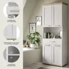 Hoge kast, breed model Verona | Sibiu Larche / Artisan Productafbeelding-voorbeeld 7