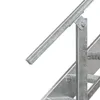 3 marches Escalier acier indépendant Largeur 110cm Hauteur Voir les images du produit 2