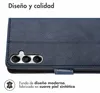 Funda Tipo Libro de Lujo para Samsung Galaxy A16 - Azul Vista previa de la imagen del producto 3